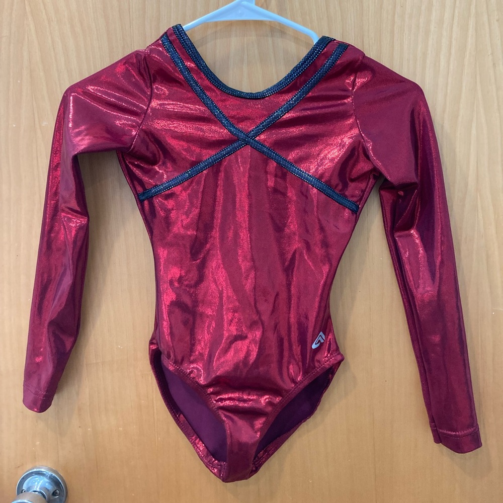 Alpha Factor Long Sleeve Competitive Gymnastics Leotard